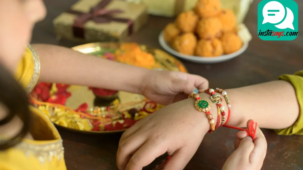 Traditional Raksha Bandhan Captions