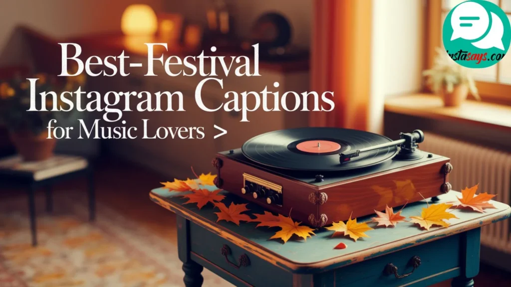 Best Festival Instagram Captions For Music Lovers 🎶