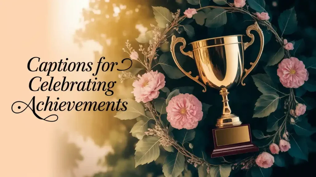 Captions for Celebrating Achievements
