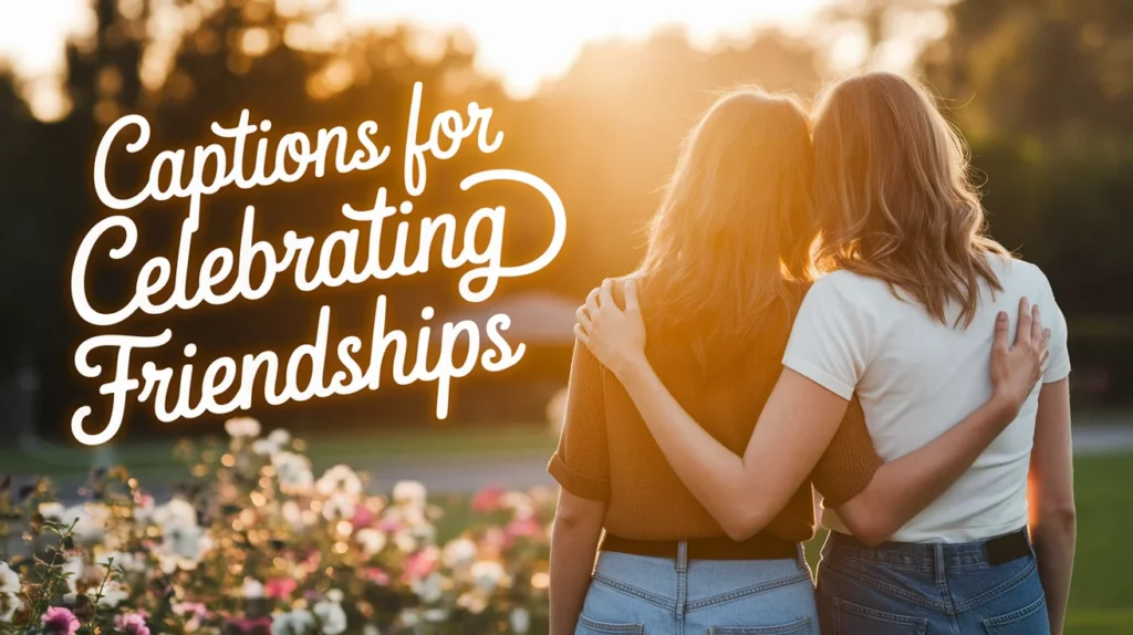 Captions for Celebrating Friendships