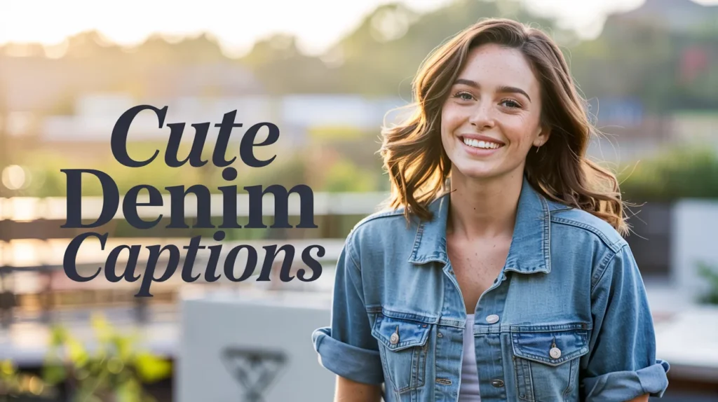 Cute Denim Captions