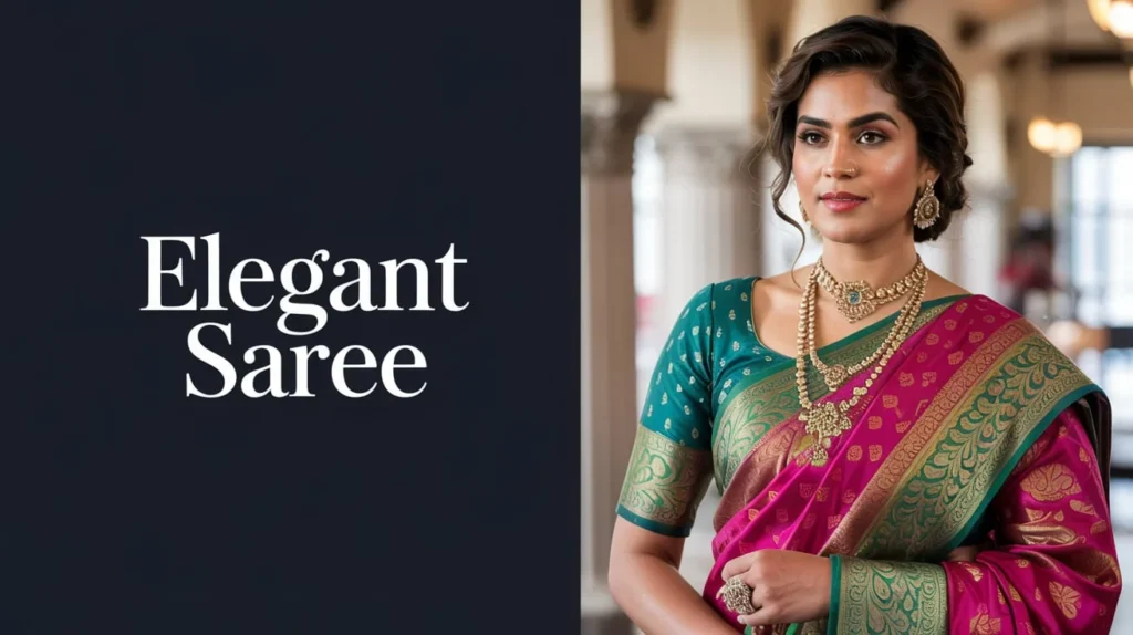 Elegant Saree Captions