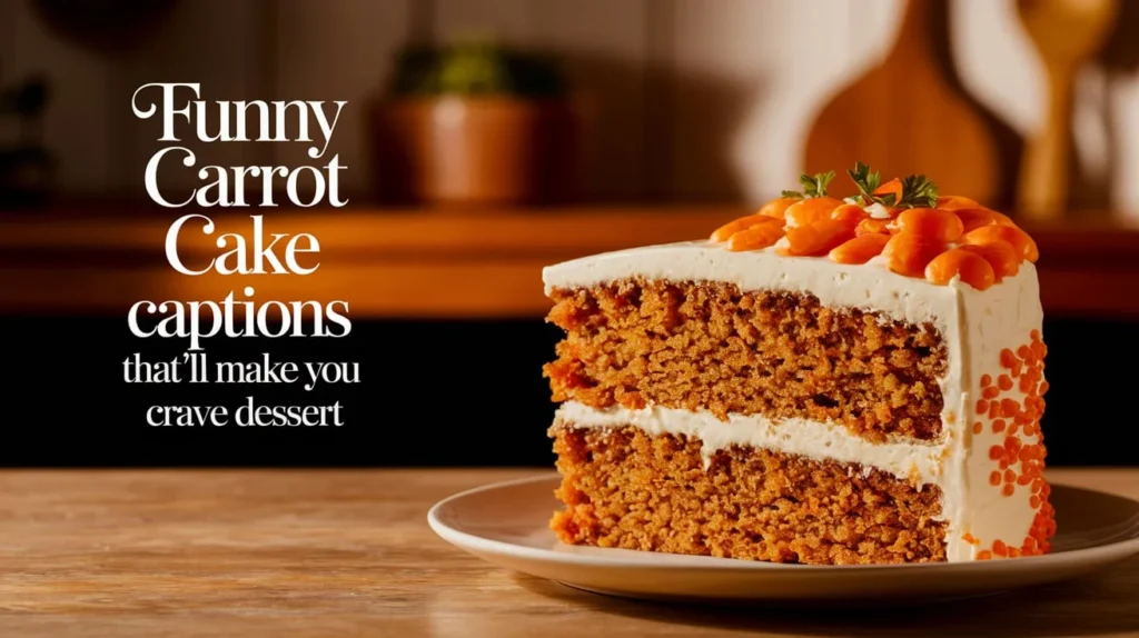 Funny Carrot Cake Captions That’ll Make You Crave Dessert