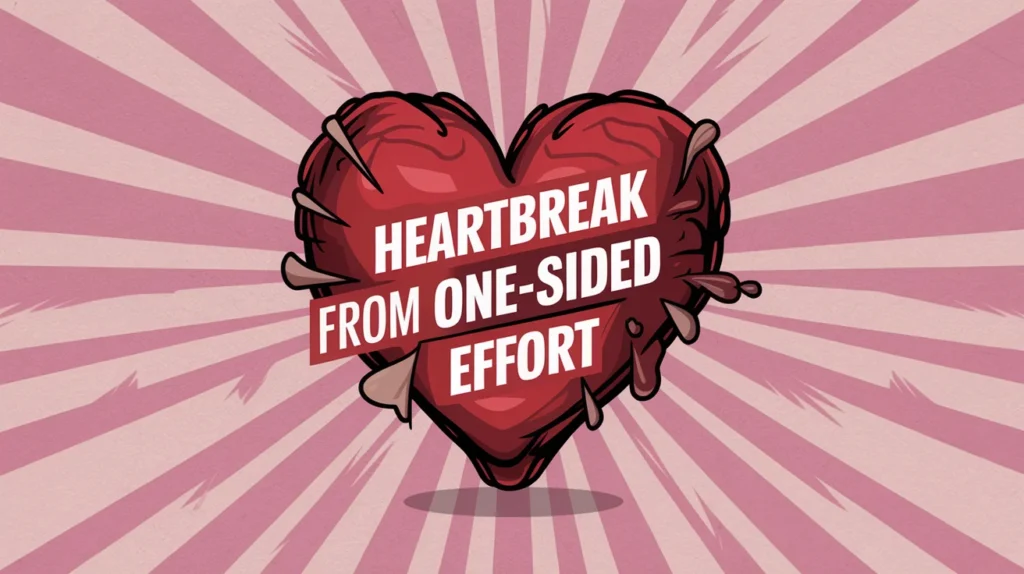 Heartbreak from One-Sided Effort
