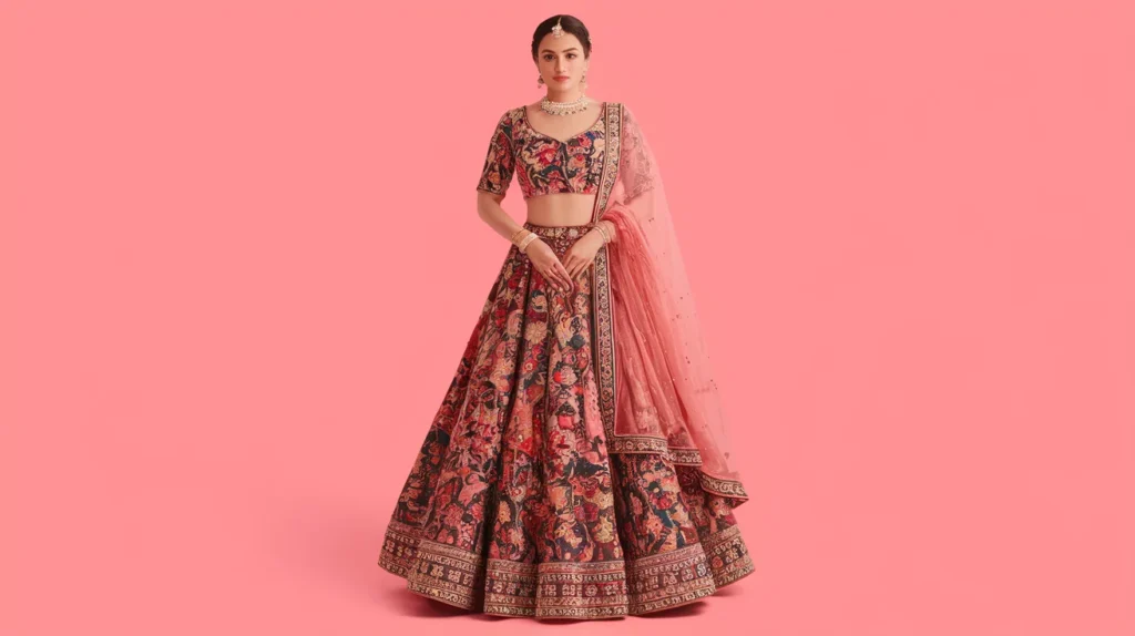 Captions for Festive Lehenga Vibes