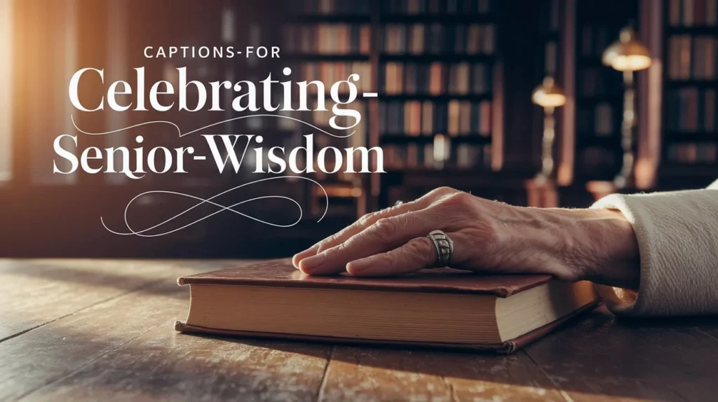 Captions for Celebrating Senior Wisdom