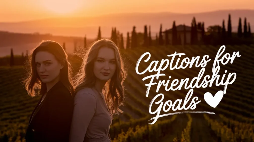Captions For Friendship Goals