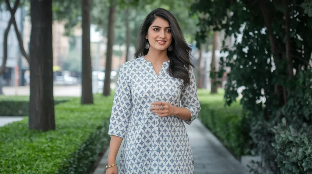 Casual Kurti Captions