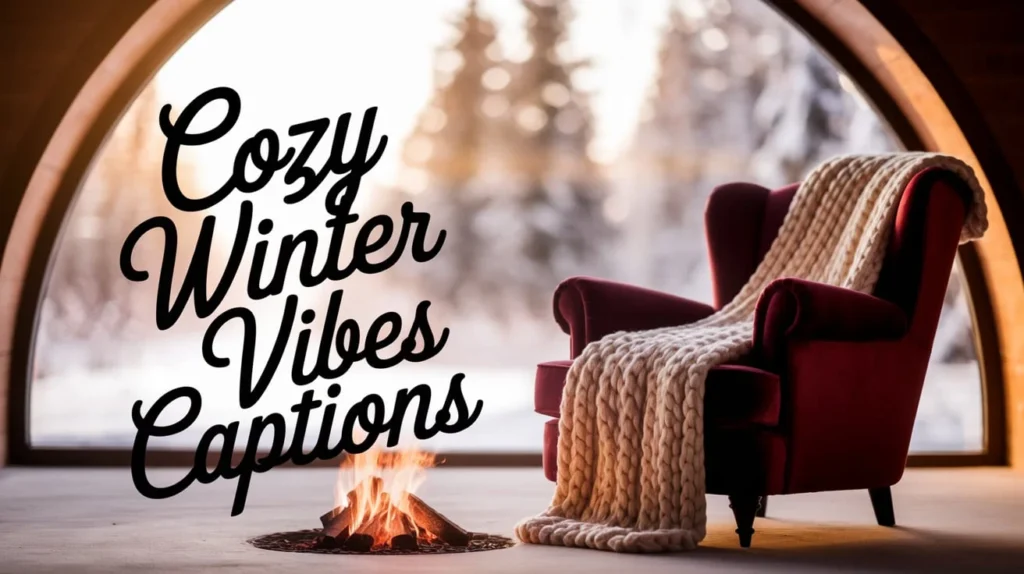 Cozy Winter Vibes Captions