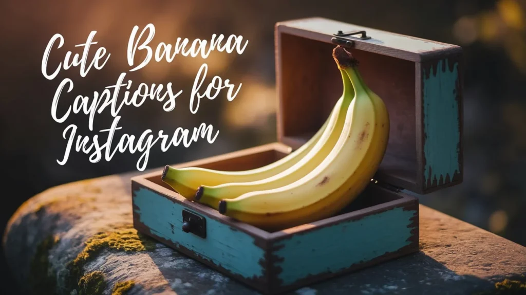 Cute Banana Captions for Instagram
