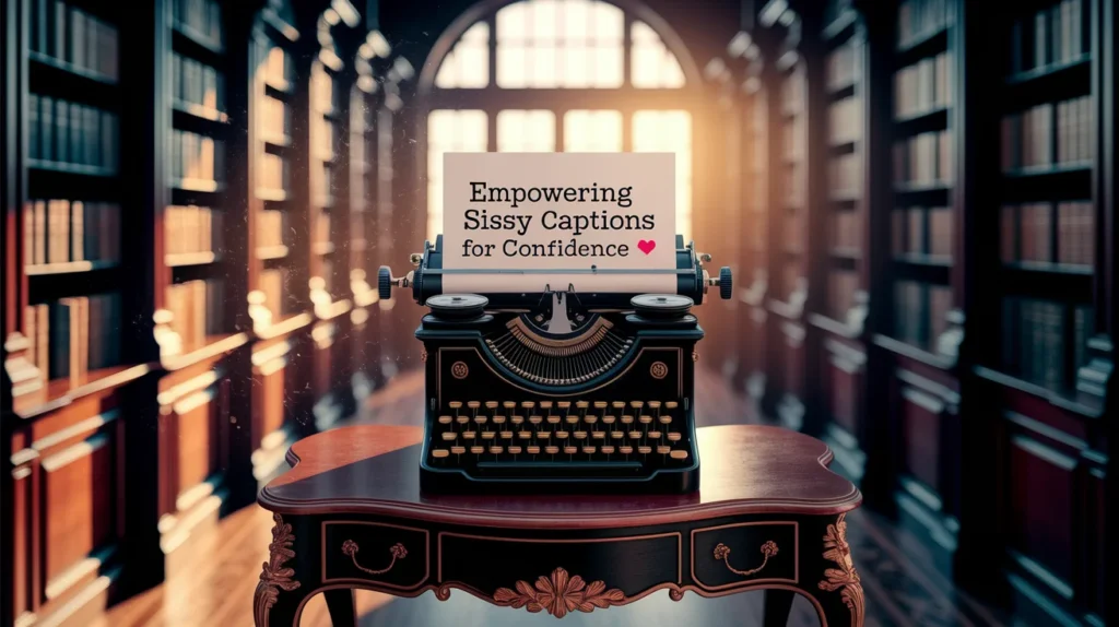 Empowering Sissy Captions for Confidence