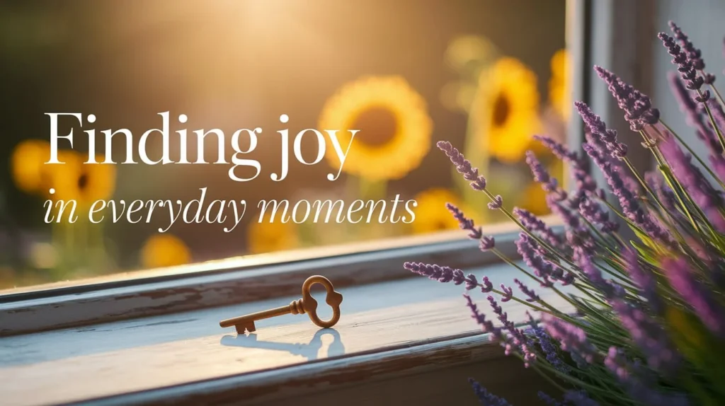 Finding Joy in Everyday Moments