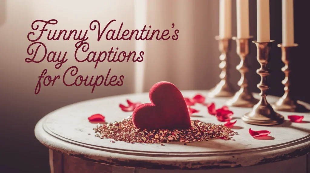 Funny Valentine’s Day Captions for Couples