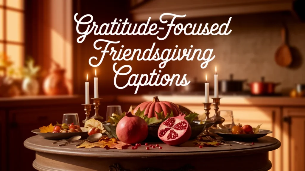 Gratitude-Focused Friendsgiving Captions