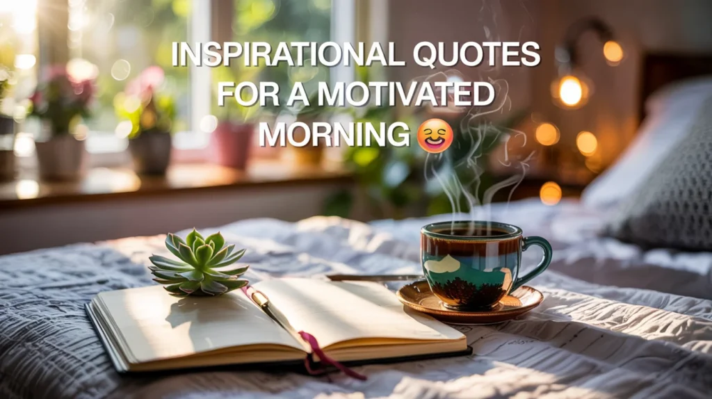 Inspirational Quotes for a Motivated Morning 