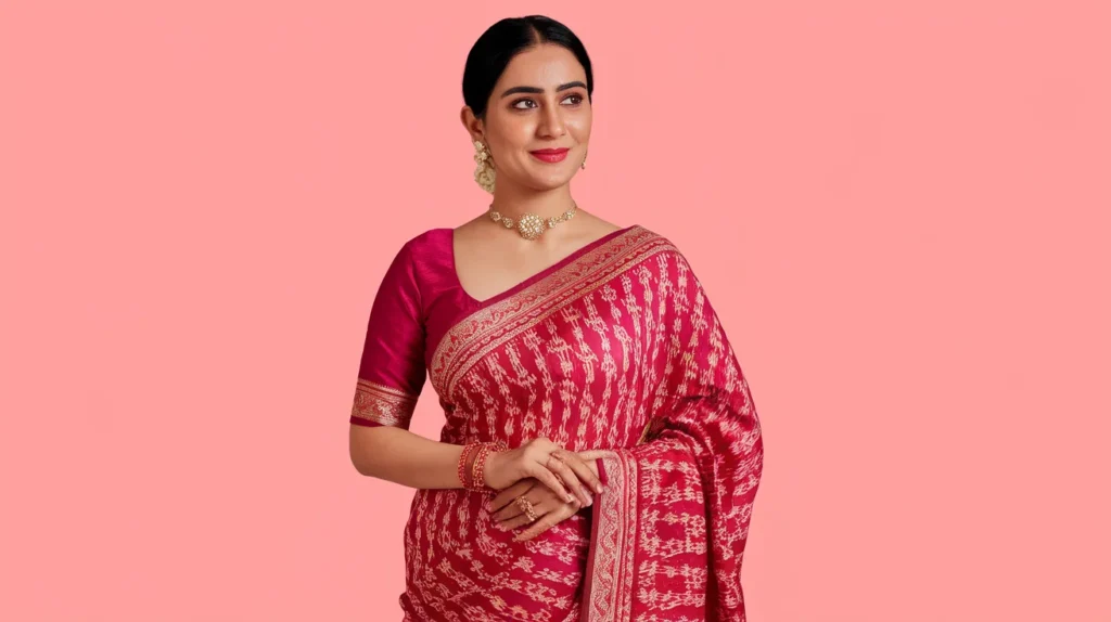 Saree Captions for Cultural Pride