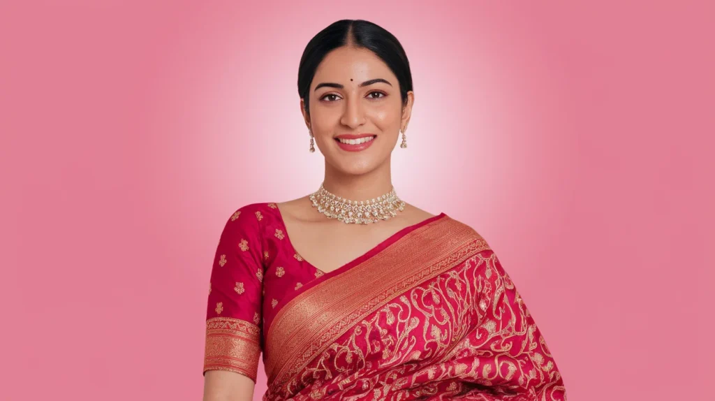 Saree Captions for Wedding Glam