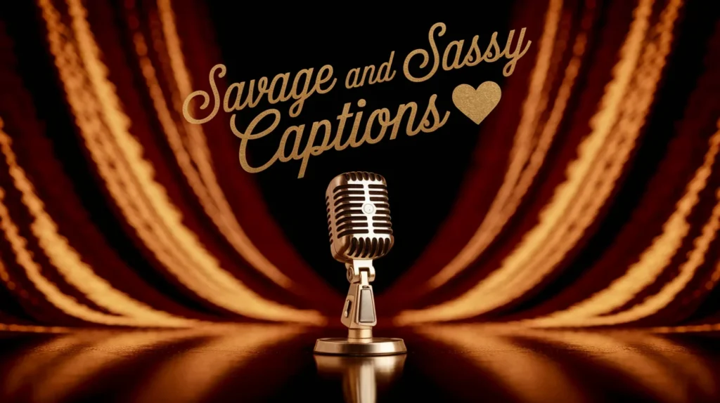Savage and Sassy Captions