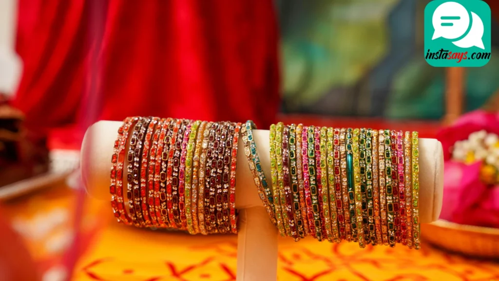 Sparkle That Speaks: Stunning Bangles Captions for Instagram