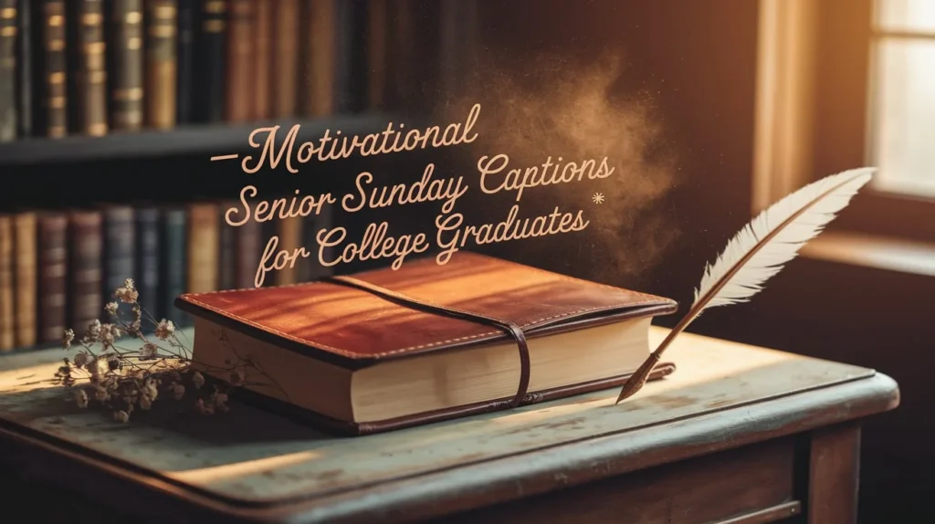 ✨ Motivational Senior Sunday Instagram Captions for College Graduates