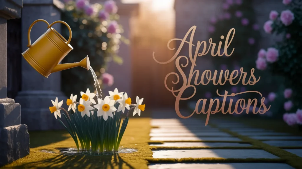 April Showers Captions