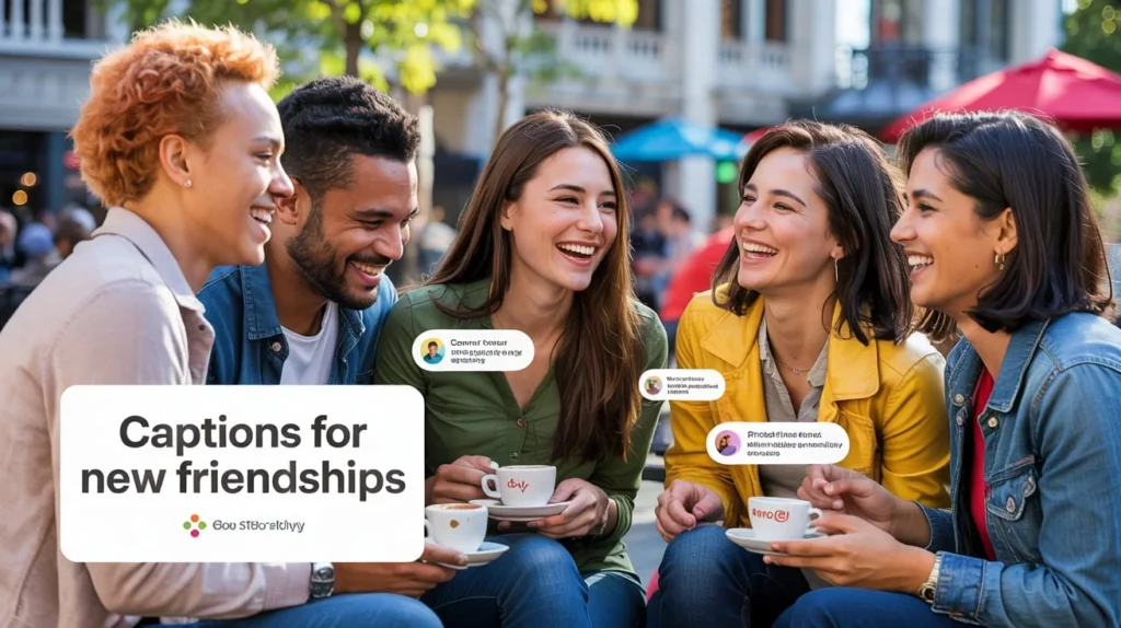 Captions for New Friendships