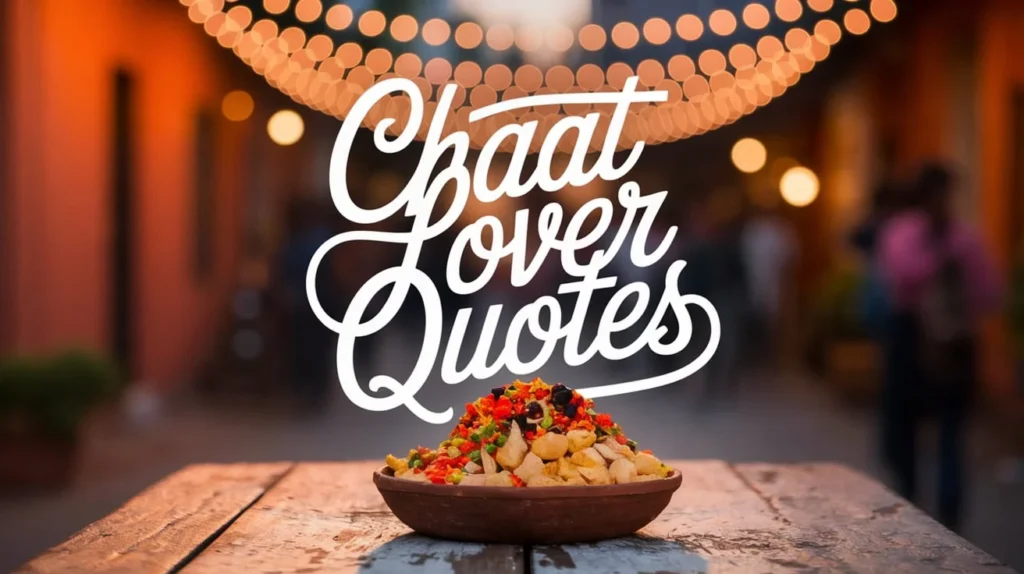 Chaat Lover Quotes