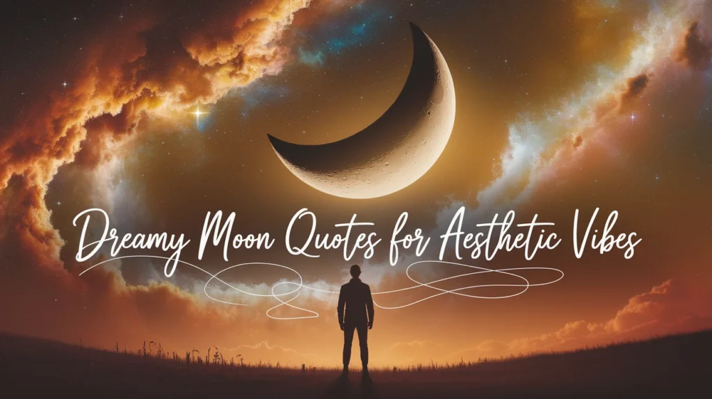 Dreamy Moon Quotes for Aesthetic Vibes