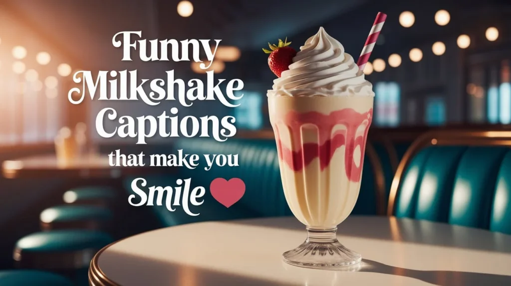 Funny Milkshake Captions That Make You Smile
