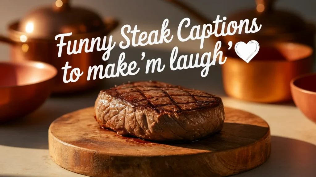 Funny Steak Captions To Make ‘Em Laugh 