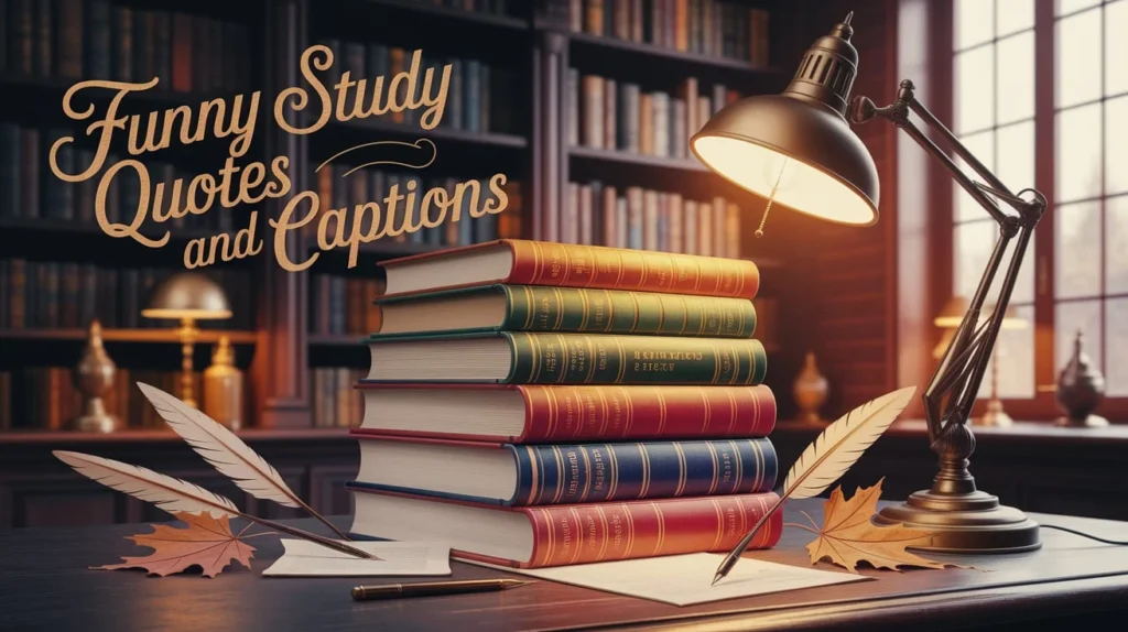 Funny Study Quotes and Captions