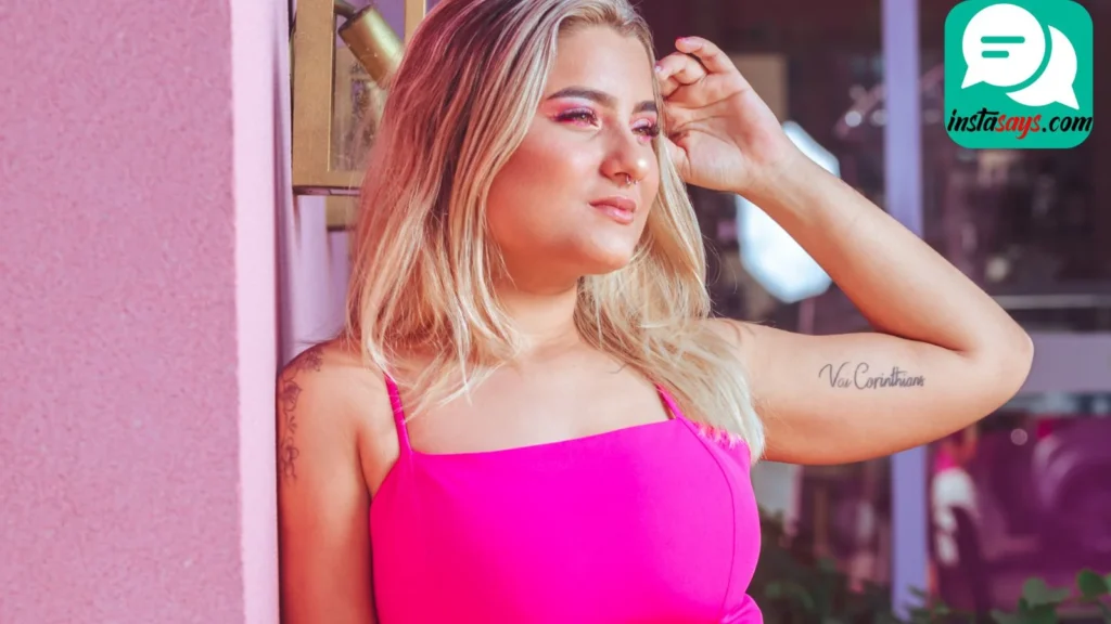 Inspiring & Confidence Pink Outfit Captions