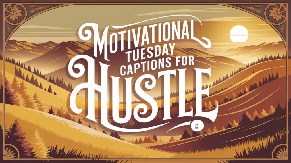 Motivational Tuesday Captions for Hustle 