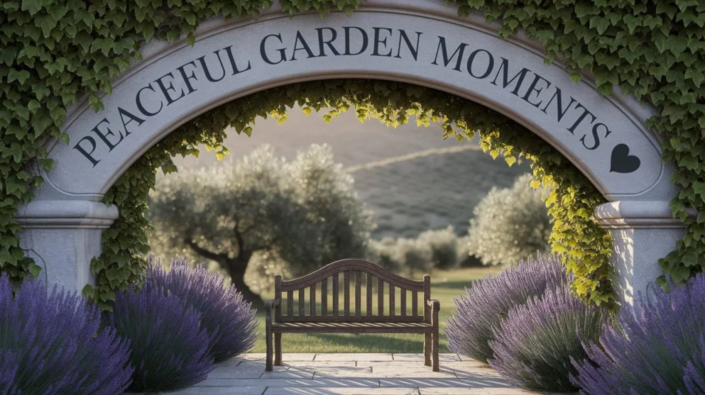 Peaceful Garden Moments 
