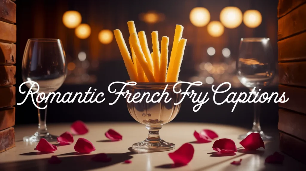 Romantic French Fry Captions