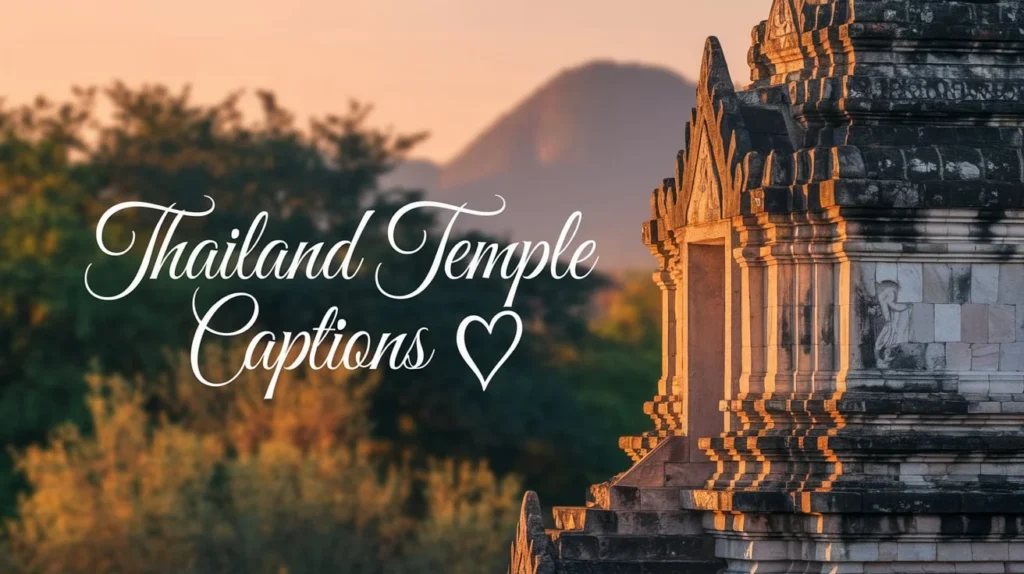Thailand Temple Captions 