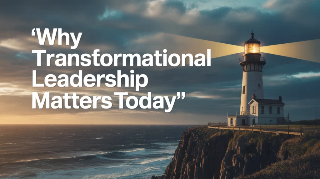 Why Transformational Leadership Matters Today