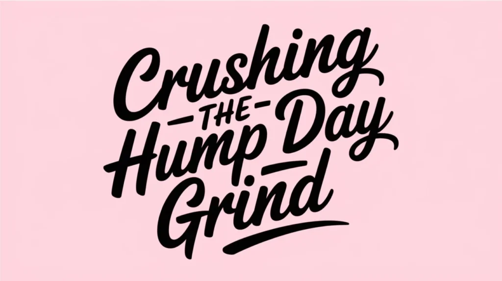 Crushing the Hump Day Grind
