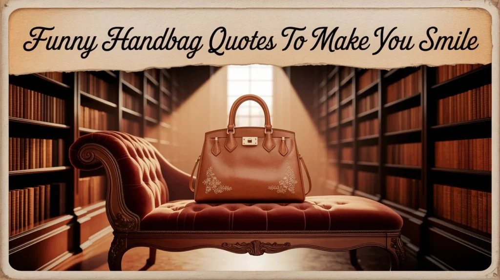 Funny Handbag Quotes to Make You Smile