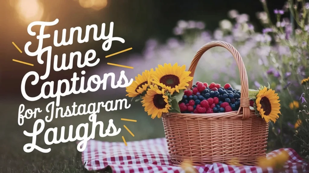 Funny June Captions for Instagram Laughs