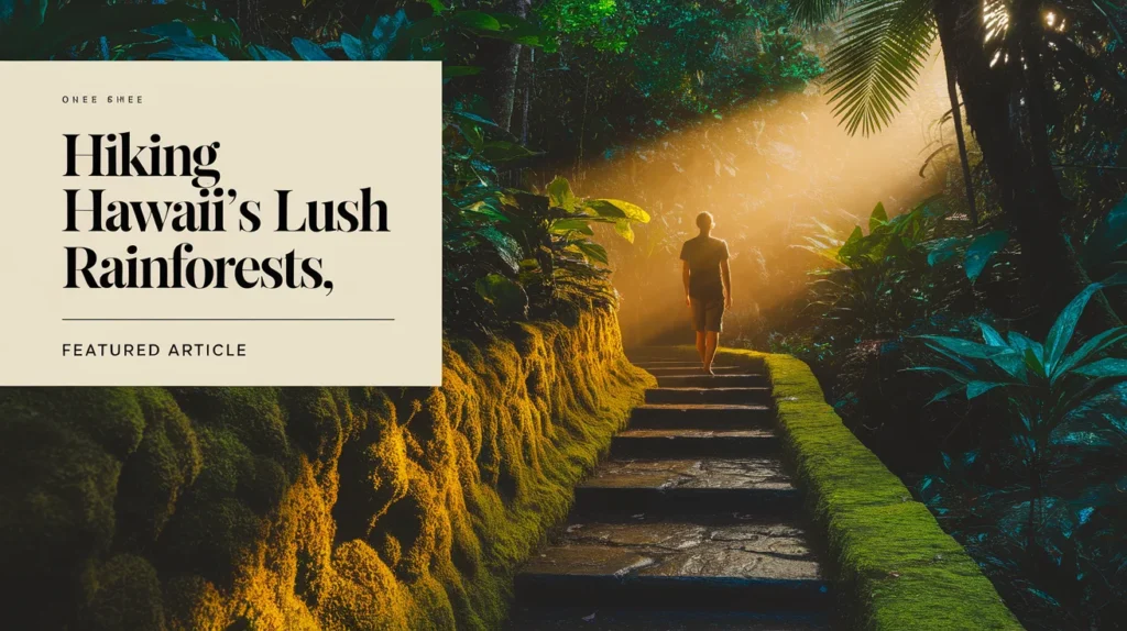Hiking Hawaii’s Lush Rainforests