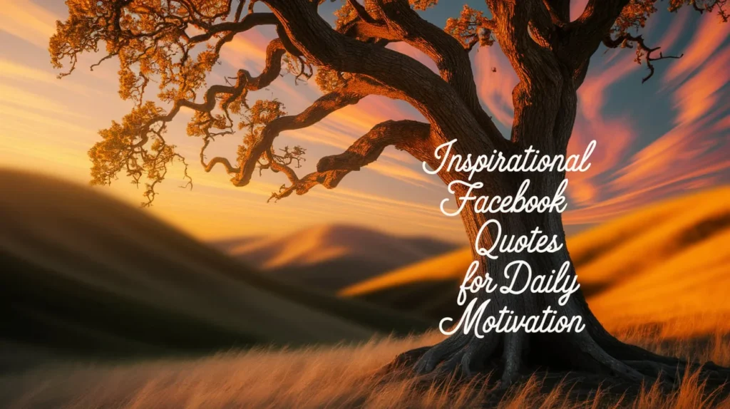 Inspirational Facebook Quotes for Daily Motivation