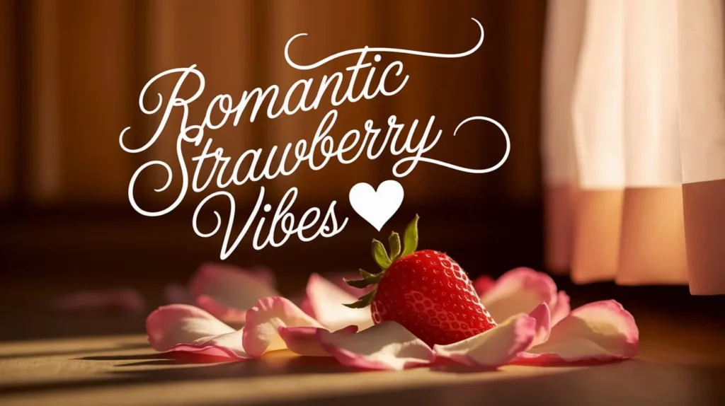 Romantic Strawberry Vibes 