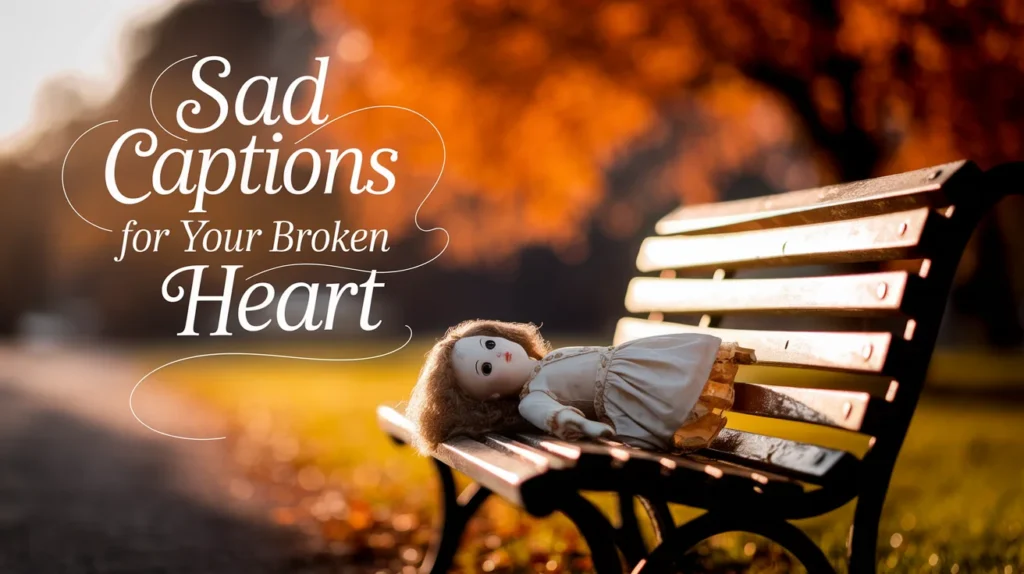 Sad Captions for Your Broken Heart