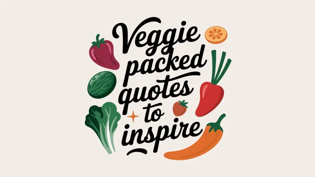 Veggie-Packed Quotes To Inspire