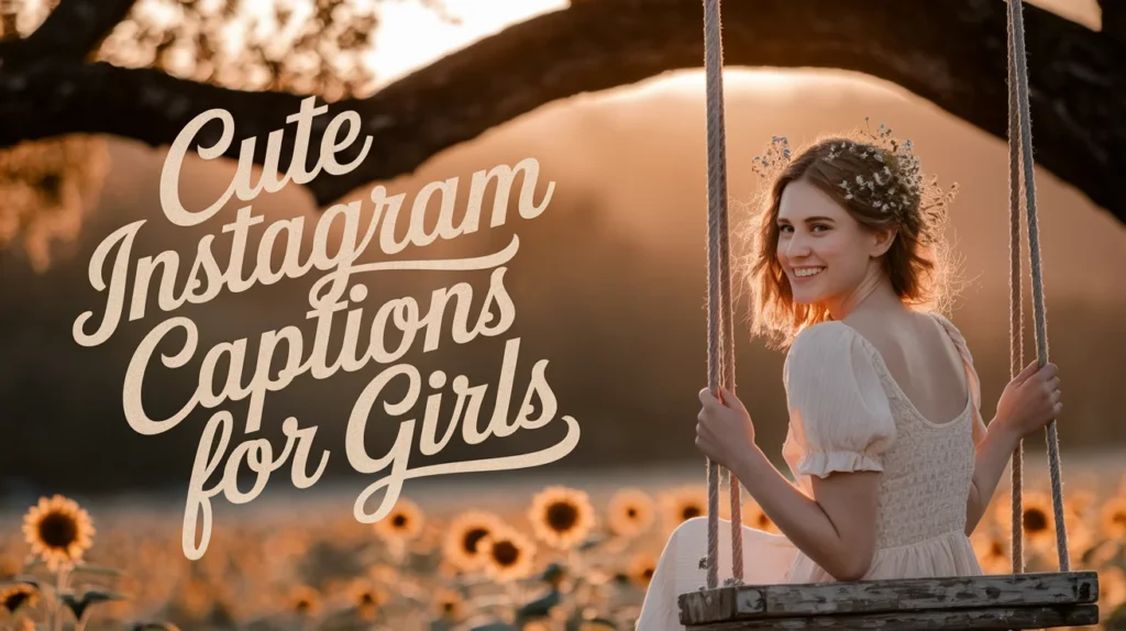 Cute Instagram Captions for Girls