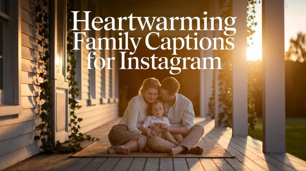 Heartwarming Family Captions for Instagram