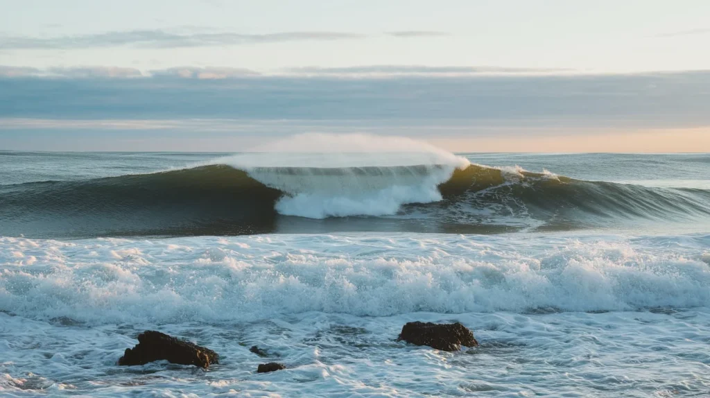 Inspiring Ocean Waves Captions for Serenity