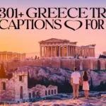 Greece Travel Captions