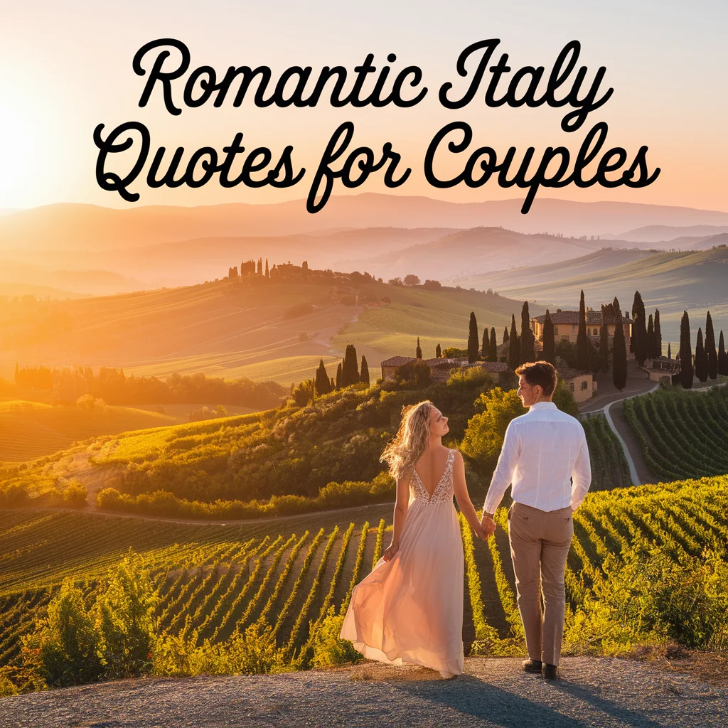 Romantic Italy Quotes for Couples